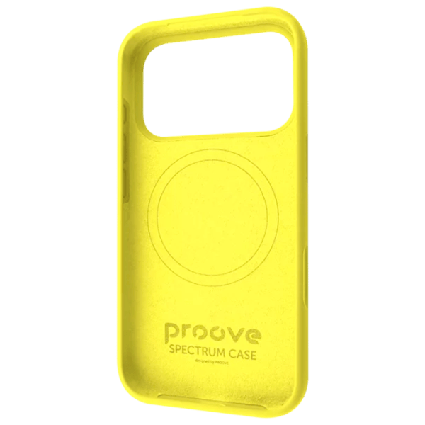 Husă pentru smartphone Apple iPhone 17 Pro Max Proove / MagSafe Back / TPU / Yellow photo 2
