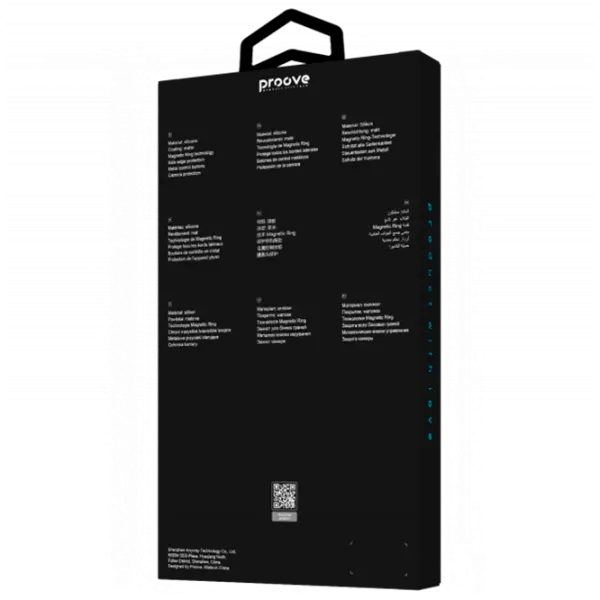 Husă pentru smartphone Apple iPhone 17 Pro Proove / MagSafe Back / TPU / Black photo 4