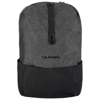 Рюкзак Tourpeak CT-281417 15.6" / Черный Серый / 18л