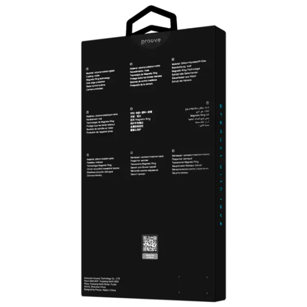 Husă pentru smartphone Apple iPhone 17 Pro Max Proove / MagSafe Back / TPU / Black photo 4