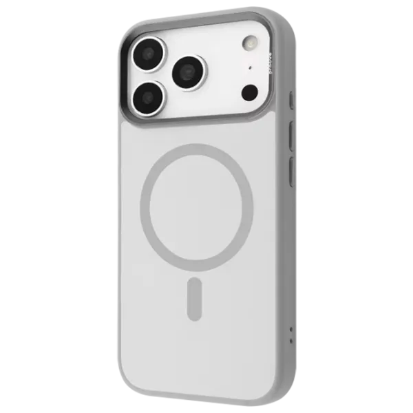 Husă pentru smartphone Apple iPhone 17 Pro Max Proove / MagSafe Back / TPU / Natural Titanium photo 1