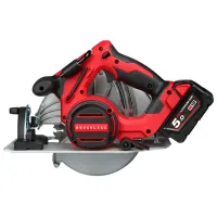 Дисковая пила Milwaukee M18BLCS66-502X 190 мм / Красный photo 2