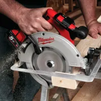 Дисковая пила Milwaukee M18BLCS66-502X 190 мм / Красный photo 5
