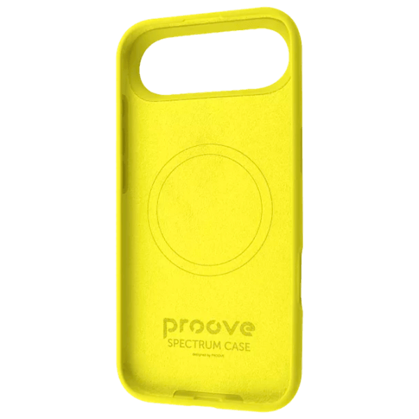 Husă pentru smartphone Apple iPhone Air Proove / MagSafe Back / TPU / Yellow photo 2