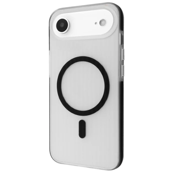 Husă pentru smartphone Apple iPhone Air Proove / MagSafe Back / TPU / Black Transparent photo 1