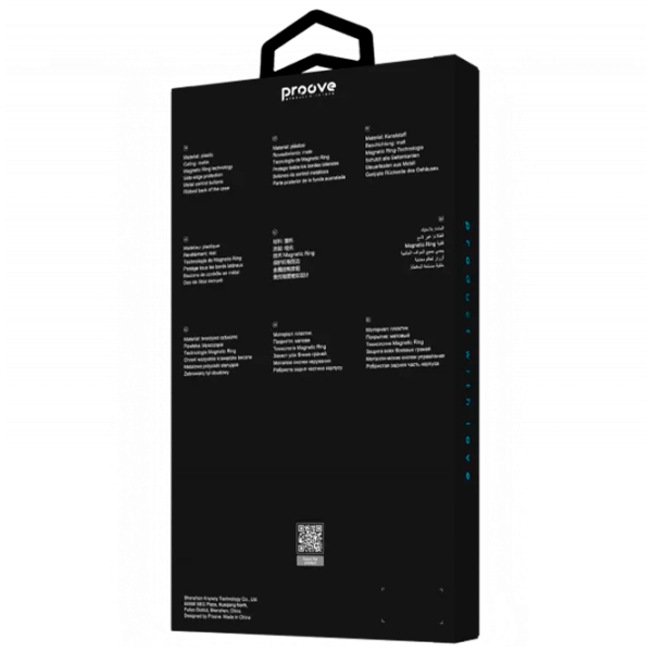 Husă pentru smartphone Apple iPhone Air Proove / MagSafe Back / TPU / Black Transparent photo 4