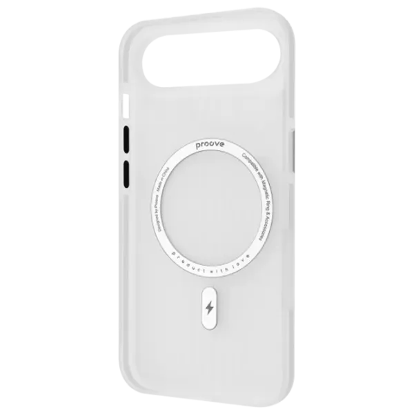 Husă pentru smartphone Apple iPhone Air Proove / MagSafe Back / TPU / White Transparent photo 2