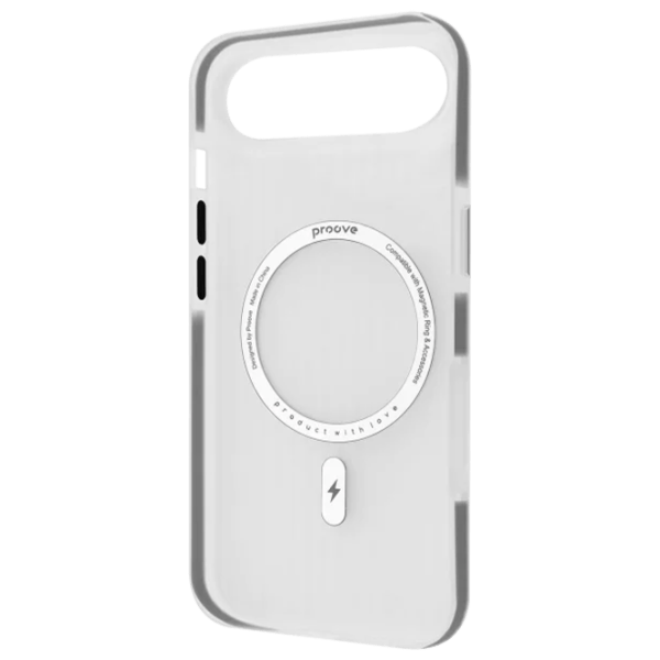 Husă pentru smartphone Apple iPhone Air Proove / MagSafe Back / TPU / Gray Transparent photo 2