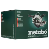 Fierăstrău circular Metabo KS 190 190 mm / Dark Green photo 5