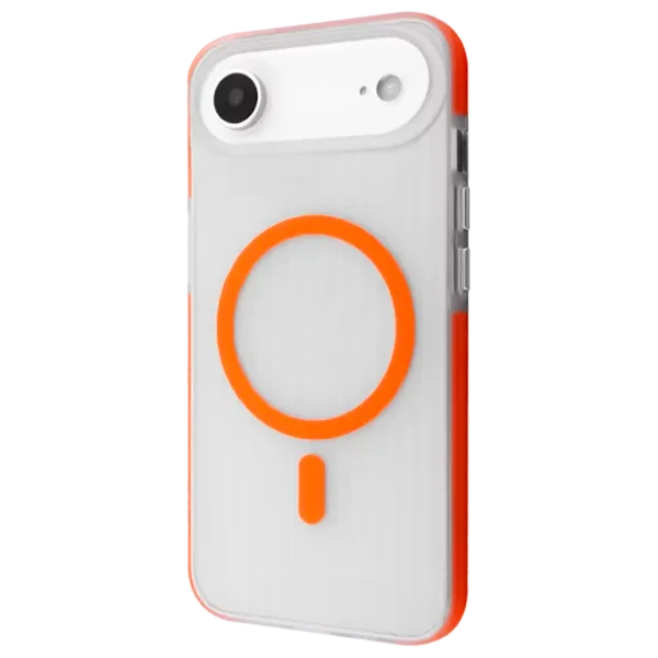 Husă pentru smartphone Apple iPhone Air Proove / MagSafe Back / TPU / Orange Transparent photo 1