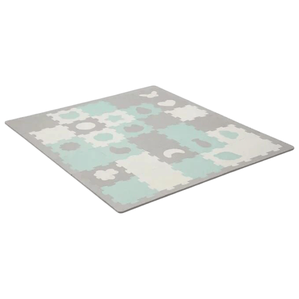 Covoraş pentru joc KinderKraft Luno Sharpes (KPLUSH00MIN0000) 0+/ Pătrat/ Mint photo 1