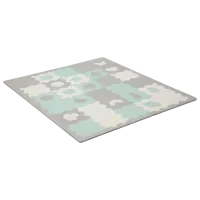 Covoraş pentru joc KinderKraft Luno Sharpes (KPLUSH00MIN0000) 0+/ Pătrat/ Mint