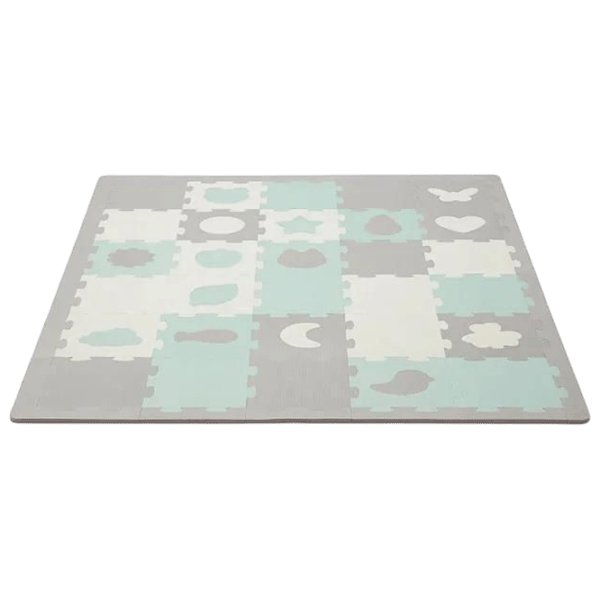 Covoraş pentru joc KinderKraft Luno Sharpes (KPLUSH00MIN0000) 0+/ Pătrat/ Mint photo 2