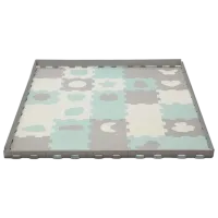 Covoraş pentru joc KinderKraft Luno Sharpes (KPLUSH00MIN0000) 0+/ Pătrat/ Mint photo 3
