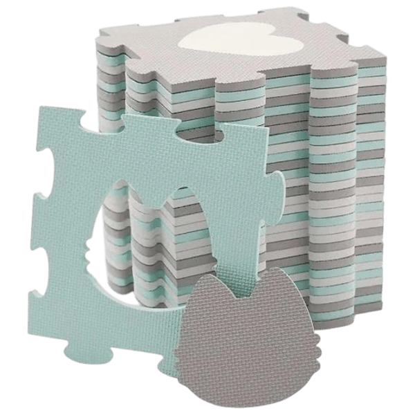 Covoraş pentru joc KinderKraft Luno Sharpes (KPLUSH00MIN0000) 0+/ Pătrat/ Mint photo 5