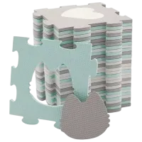 Covoraş pentru joc KinderKraft Luno Sharpes (KPLUSH00MIN0000) 0+/ Pătrat/ Mint photo 5