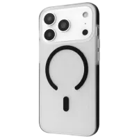 Husă pentru smartphone Apple iPhone 17 Pro Max Proove / MagSafe Back / TPU / Black Transparent