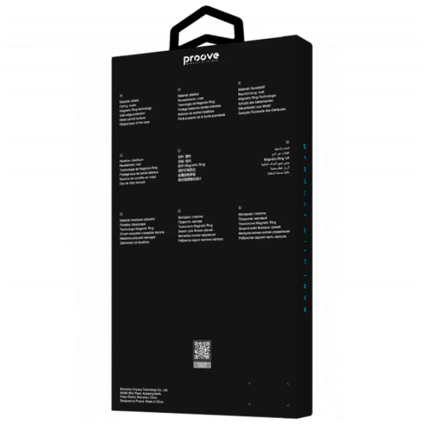 Husă pentru smartphone Apple iPhone 17 Pro Max Proove / MagSafe Back / TPU / Black Transparent photo 4