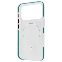 Husă pentru smartphone Apple iPhone 17 Pro Max Proove / MagSafe Back / TPU / Mint Transparent photo 2