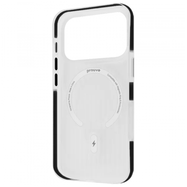 Husă pentru smartphone Apple iPhone 17 Pro Proove / MagSafe Back / TPU / Black Transparent photo 2