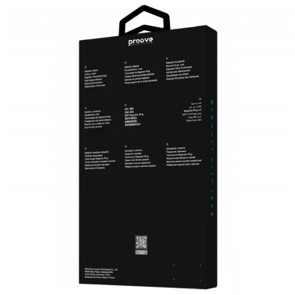 Husă pentru smartphone Apple iPhone 17 Pro Proove / MagSafe Back / TPU / Black Transparent photo 4