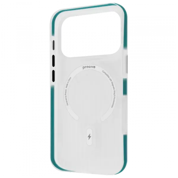 Husă pentru smartphone Apple iPhone 17 Pro Proove / MagSafe Back / TPU / Mint Transparent photo 2