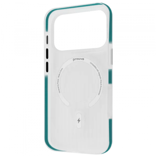 Husă pentru smartphone Apple iPhone 17 Pro Proove / MagSafe Back / TPU / Mint Transparent photo 2