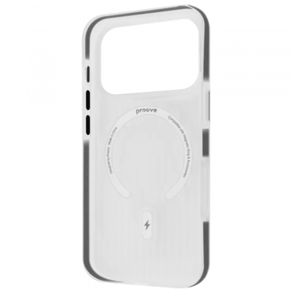 Husă pentru smartphone Apple iPhone 17 Pro Proove / MagSafe Back / TPU / Gray Transparent photo 2
