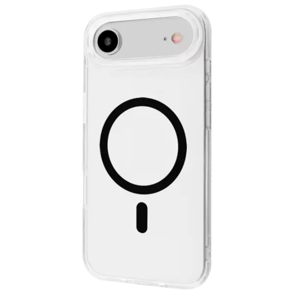 Husă pentru smartphone Apple iPhone Air Proove / MagSafe Back / TPU / Black Transparent photo 1