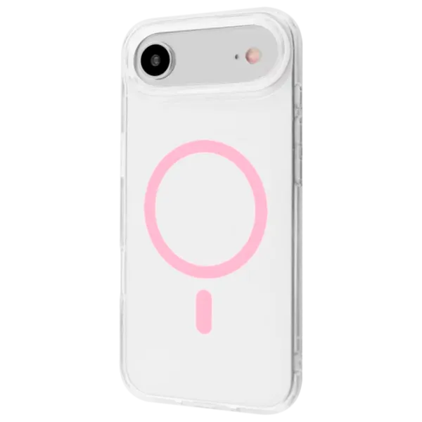 Husă pentru smartphone Apple iPhone Air Proove / MagSafe Back / TPU / Pink Transparent photo 1