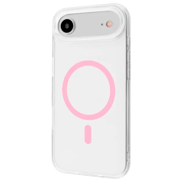 Husă pentru smartphone Apple iPhone Air Proove / MagSafe Back / TPU / Pink Transparent photo 1