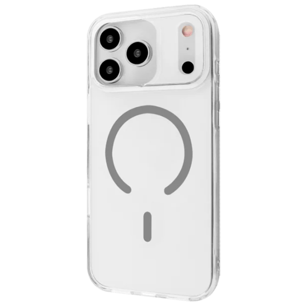 Husă pentru smartphone Apple iPhone 17 Pro Max Proove / MagSafe Back / TPU / Natural Titanium Transparent photo 1