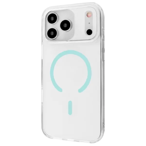 Husă pentru smartphone Apple iPhone 17 Pro Max Proove / MagSafe Back / TPU / Mint Transparent photo 1