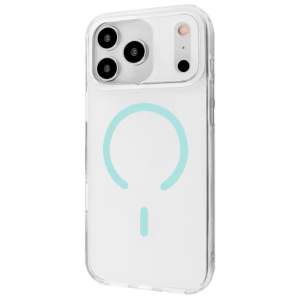 Husă pentru smartphone Apple iPhone 17 Pro Max Proove / MagSafe Back / TPU / Mint Transparent photo 1