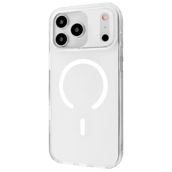 Husă pentru smartphone Apple iPhone 17 Pro Max Proove / MagSafe Back / TPU / White Transparent photo 1