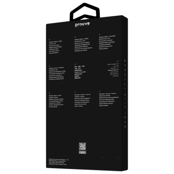 Husă pentru smartphone Apple iPhone 17 Pro Max Proove / MagSafe Back / TPU / Desert Titanium Transparent photo 4