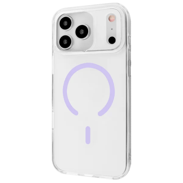 Husă pentru smartphone Apple iPhone 17 Pro Max Proove / MagSafe Back / TPU / Purple Transparent photo 1