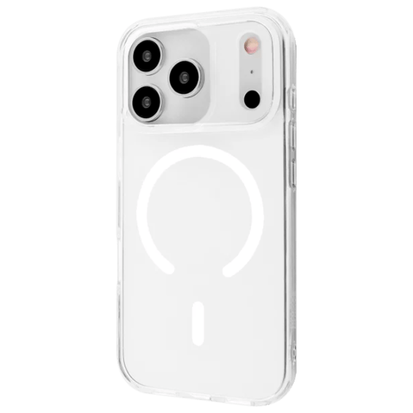 Husă pentru smartphone Apple iPhone 17 Pro Proove / MagSafe Back / TPU / White Transparent photo 1