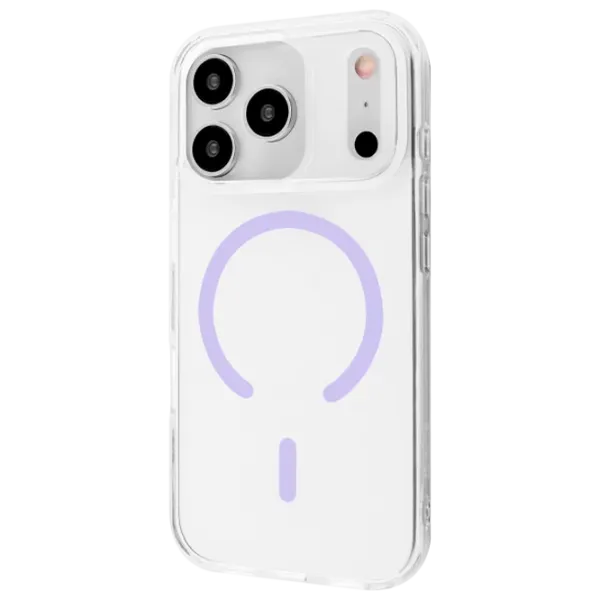 Husă pentru smartphone Apple iPhone 17 Pro Proove / MagSafe Back / TPU / Purple Transparent photo 1