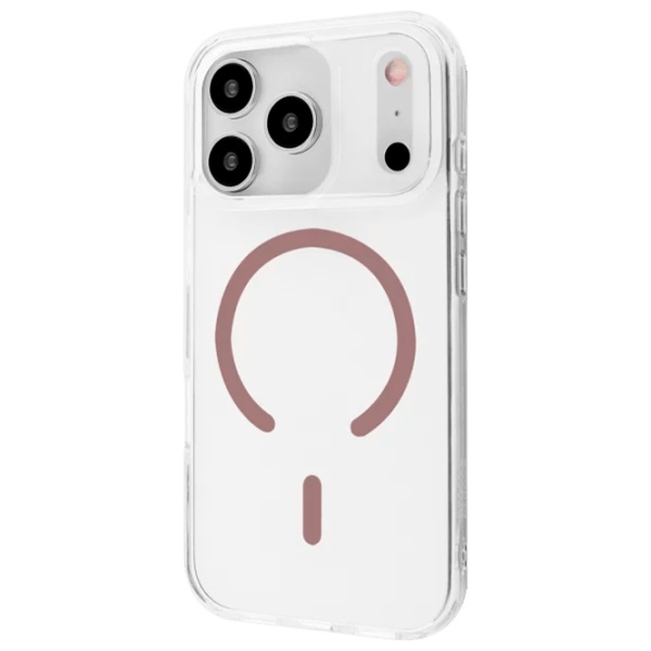 Husă pentru smartphone Apple iPhone 17 Pro Proove / MagSafe Back / TPU / Desert Titanium Transparent photo 1