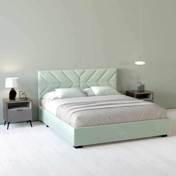 Pat My-Style my-Lora Mocca 90 x 200 cm / Placaj / Light green photo 5