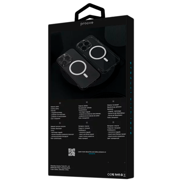 Husă pentru smartphone Apple iPhone 17 Pro Max Proove / Back / TPU / White Transparent photo 4