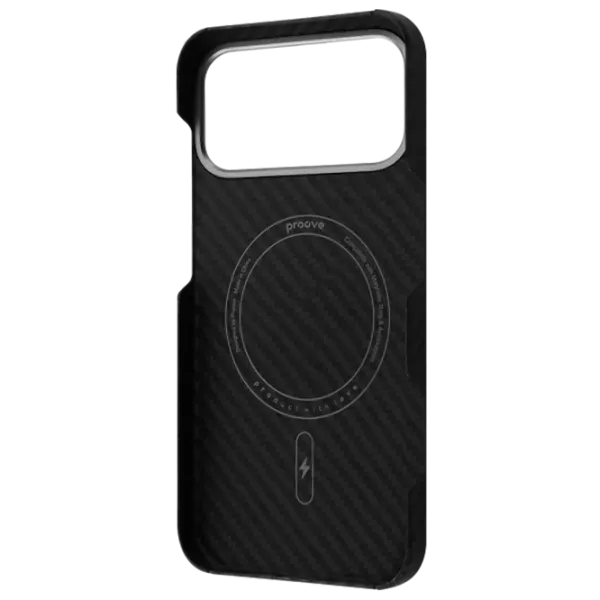 Husă pentru smartphone Apple iPhone 17 Pro Proove / MagSafe Back / TPU / Carbon Black photo 2