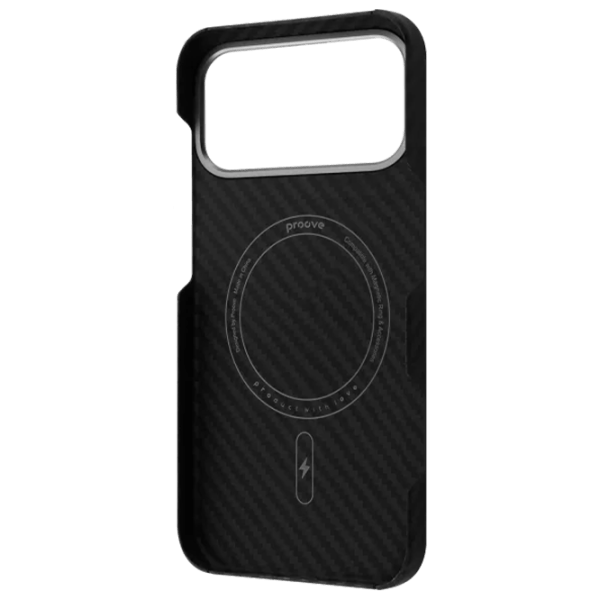 Husă pentru smartphone Apple iPhone 17 Pro Proove / MagSafe Back / TPU / Carbon Black photo 2