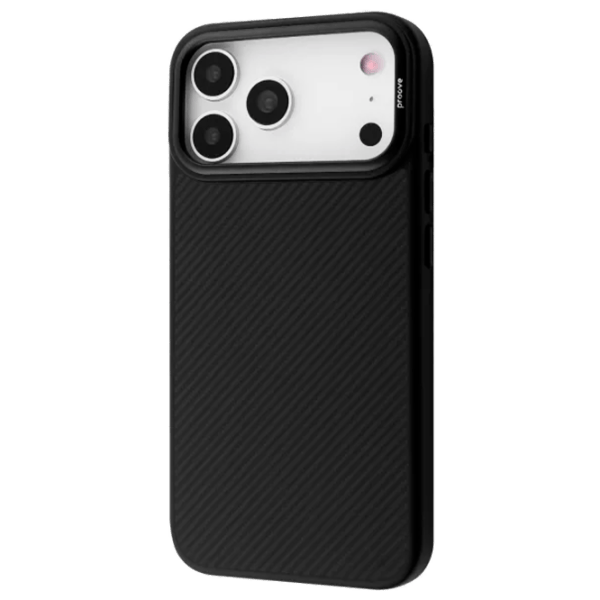 Husă pentru smartphone Apple iPhone 17 Pro Proove / MagSafe Back / TPU / Carbon Black photo 1