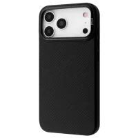 Husă pentru smartphone Apple iPhone 17 Pro Max Proove / MagSafe Back / TPU / Carbon Black
