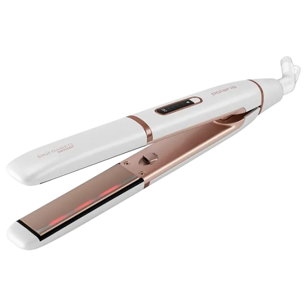 Placă de îndreptat părul Polaris PHS 2022KT 50 W / Rose Gold White photo 1