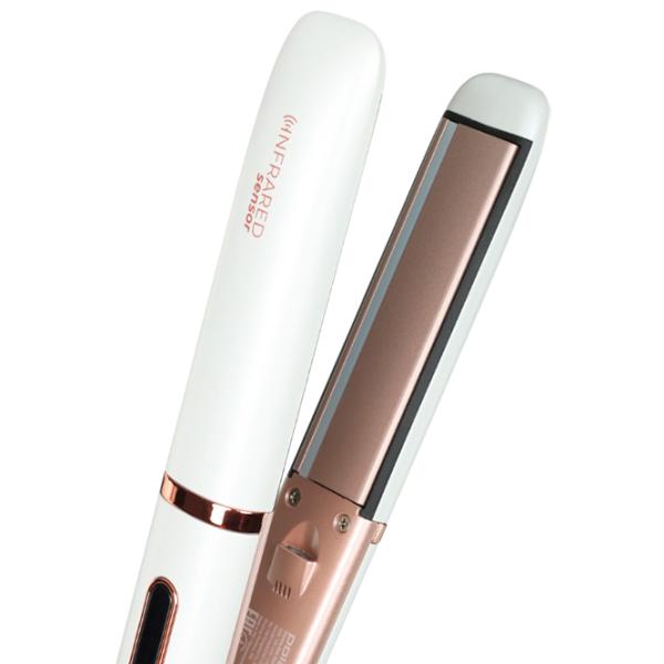 Placă de îndreptat părul Polaris PHS 2022KT 50 W / Rose Gold White photo 4