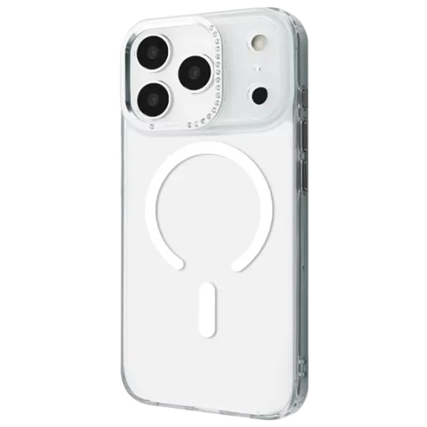 Husă pentru smartphone Apple iPhone 17 Pro Apple / MagSafe Back / TPU / Black White photo 1