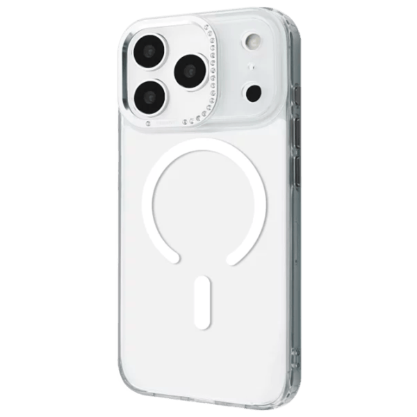 Husă pentru smartphone Apple iPhone 17 Pro Apple / MagSafe Back / TPU / Black White photo 1